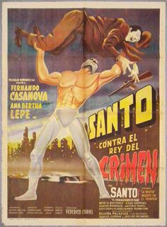 Santo Contra El Rey Del Crimen (1961) poster